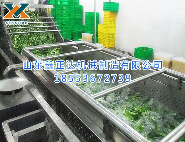 清洗風干油炸流水線