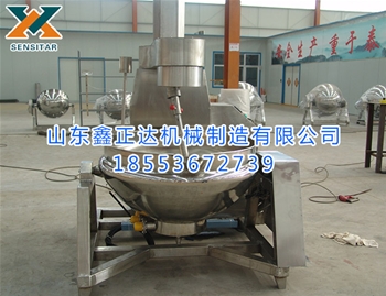 廠家直銷燃氣加熱行星攪拌鍋