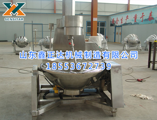 廠家直銷燃氣加熱行星攪拌鍋