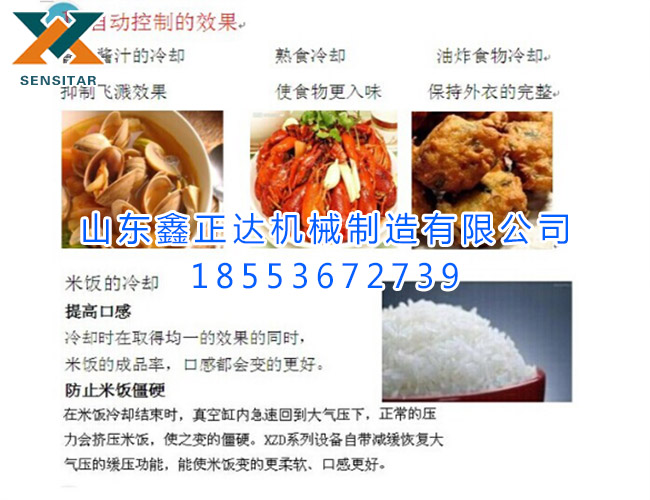 蒸煮類 豬肉真空預(yù)冷機(jī) 快速冷卻設(shè)備